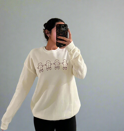 Gingerbread Row Crewneck