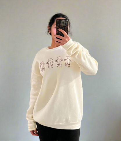 Gingerbread Row Crewneck